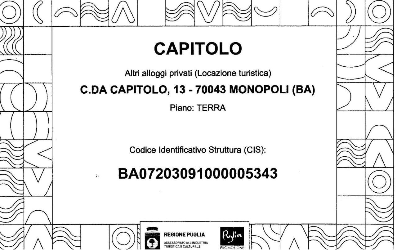 Capitolo Villa Monopoli Eksteriør bilde